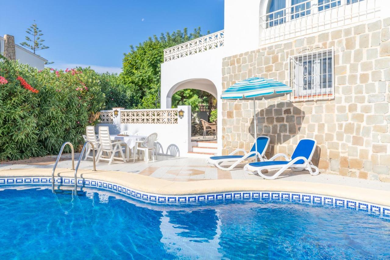Villa W Pool Seaview In Cometa Calpe Exterior photo