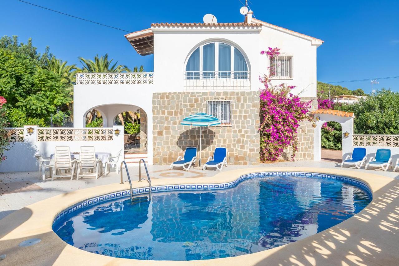 Villa W Pool Seaview In Cometa Calpe Exterior photo