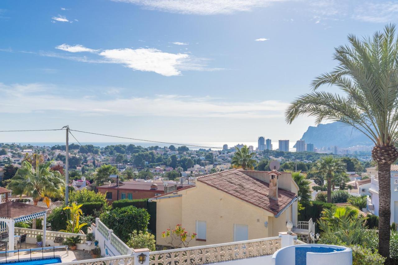 Villa W Pool Seaview In Cometa Calpe Exterior photo